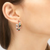 Boucles d'oreilles papillon argent - Una Storia